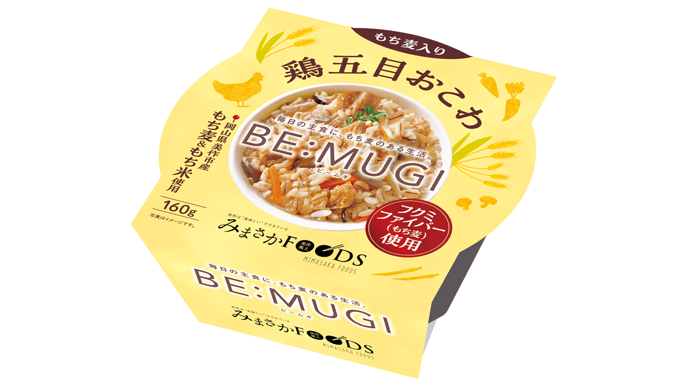BE:MUGI鶏五目おこわ（みまさかフード）