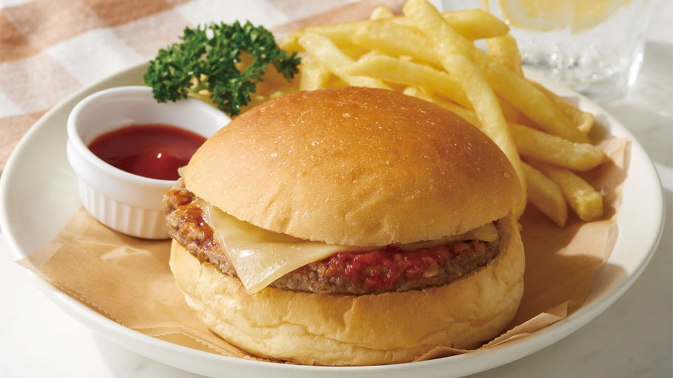 レンジでチーズバーガー(株式会社SL Creations)