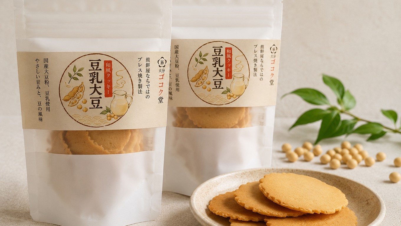 豆乳大豆　和風クッキー（国東ゴコク堂）
